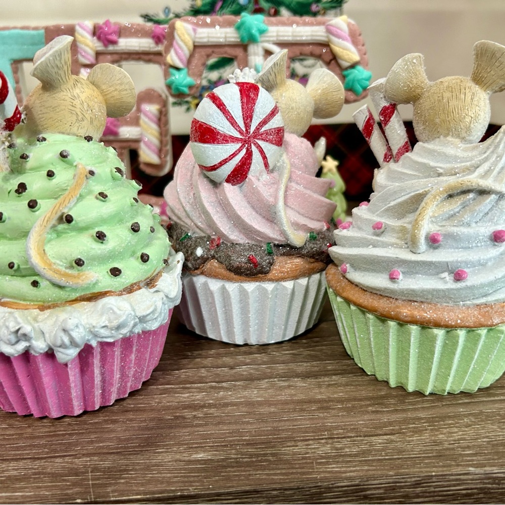 Cupcake mouse set/3 - Picture 2 of 3